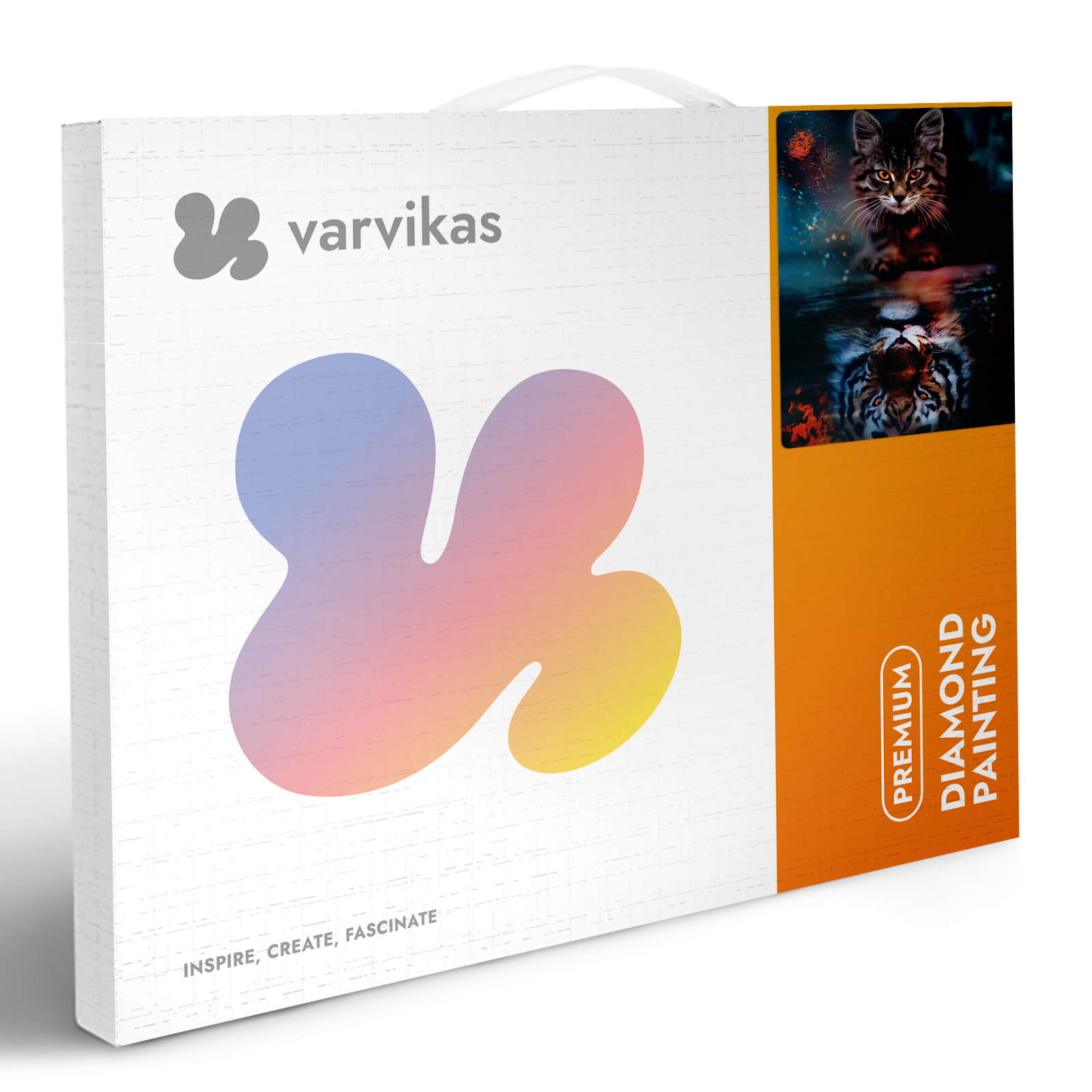 5D Diamond Painting 40x50 cm | Self - Reflection (LG329e) – Diamond painting | Varvikas.Shop