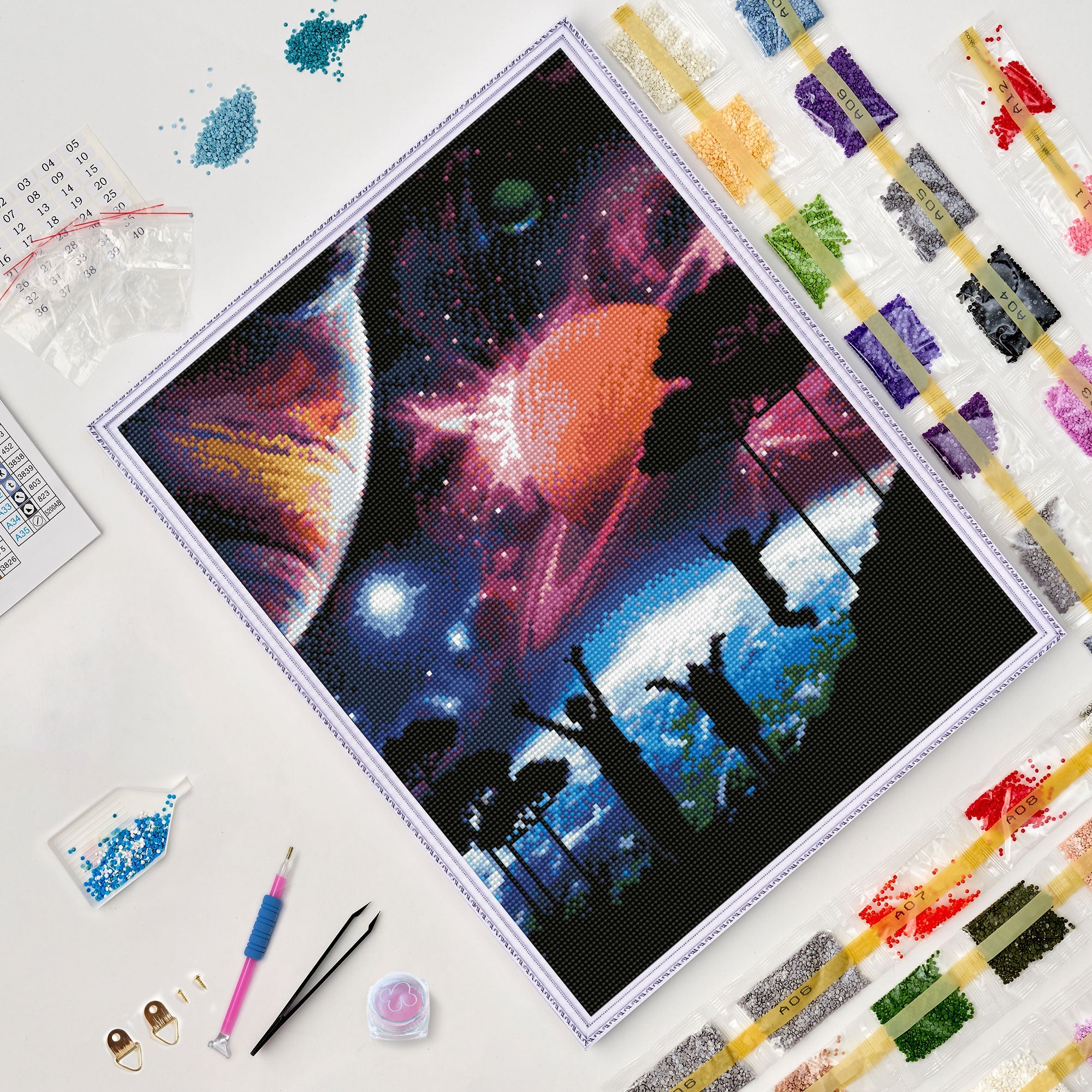 5D Diamond Painting 40x50 cm | Serenity (LG308e) – Diamond painting | Varvikas.Shop