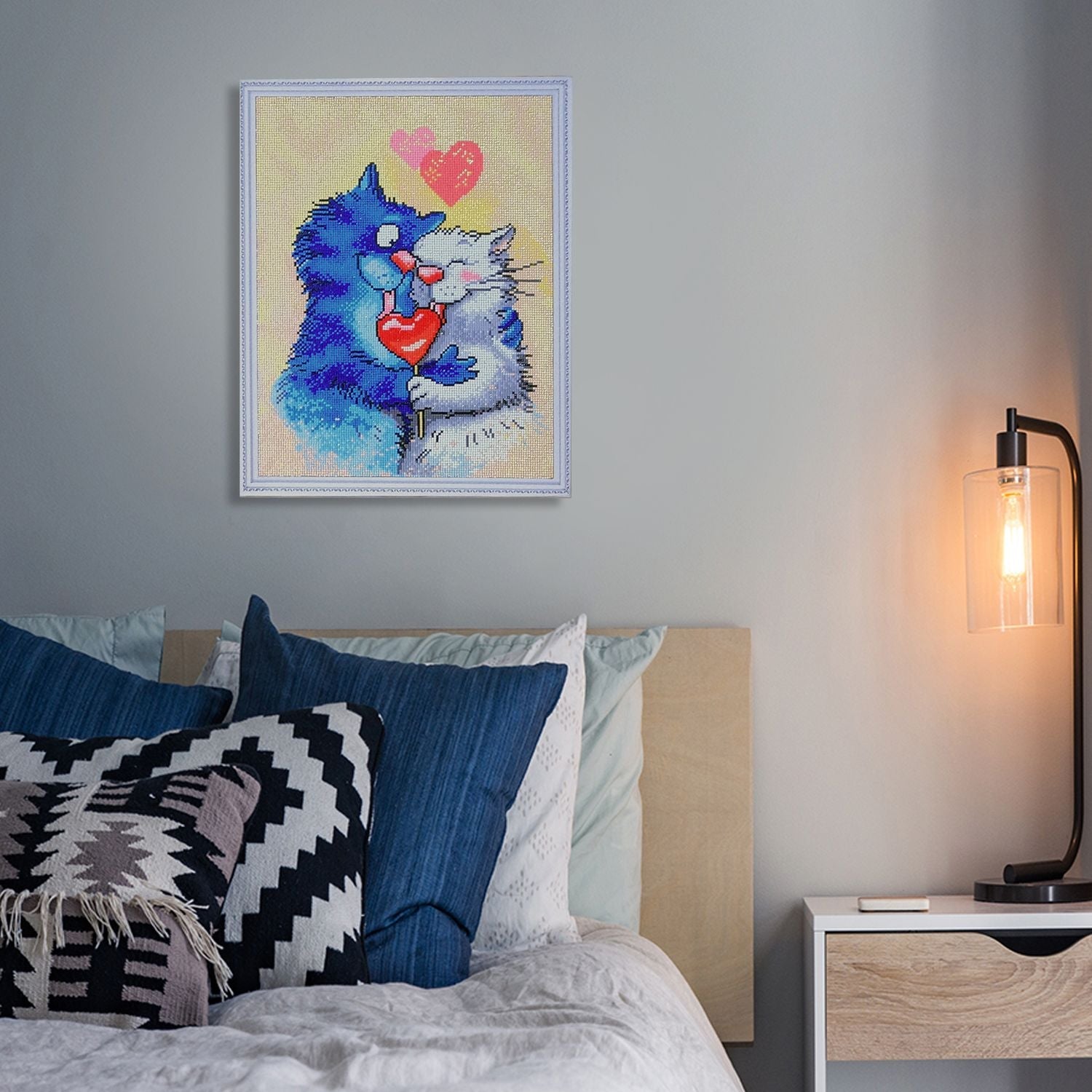 5D Diamond Painting 40x50 cm | Sharing happiness (LG271e) – Diamond painting | Varvikas.Shop