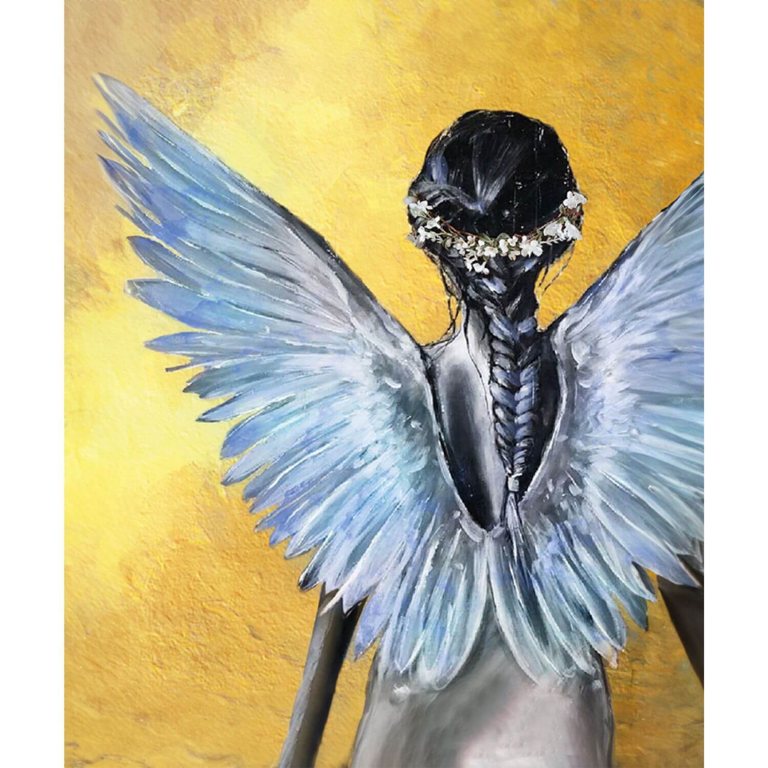 5D Diamond Painting 40x50 cm | Shining angel (LGPS009e) – Diamond painting | Varvikas.Shop