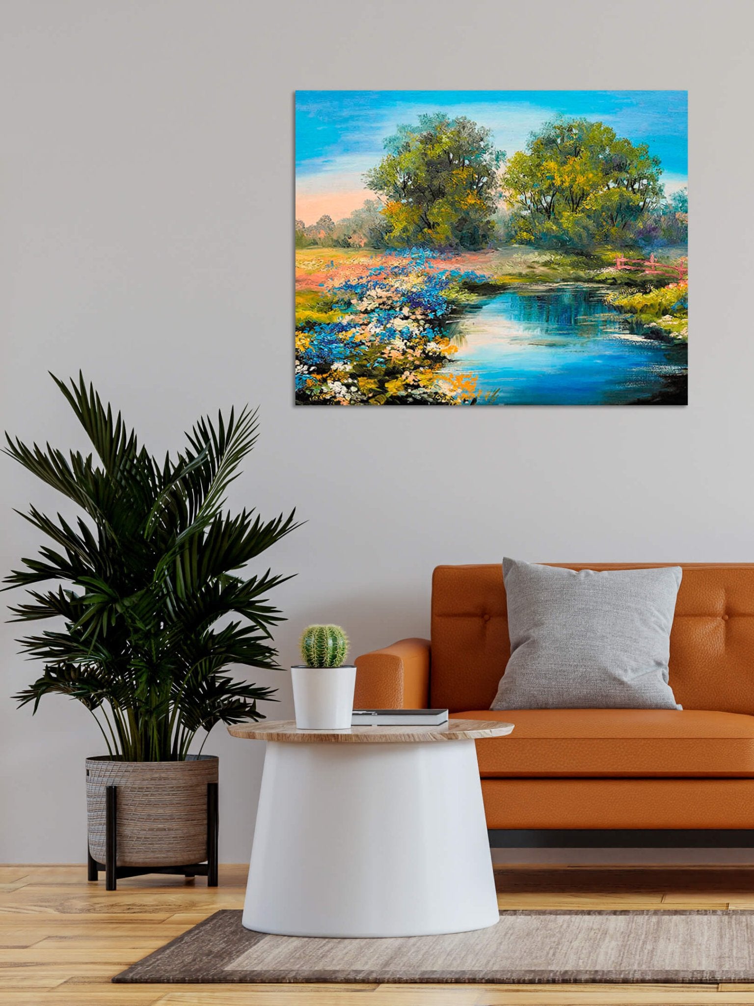 5D Diamond Painting 40x50 cm | Summer River (LG288e) – Diamond painting | Varvikas.Shop