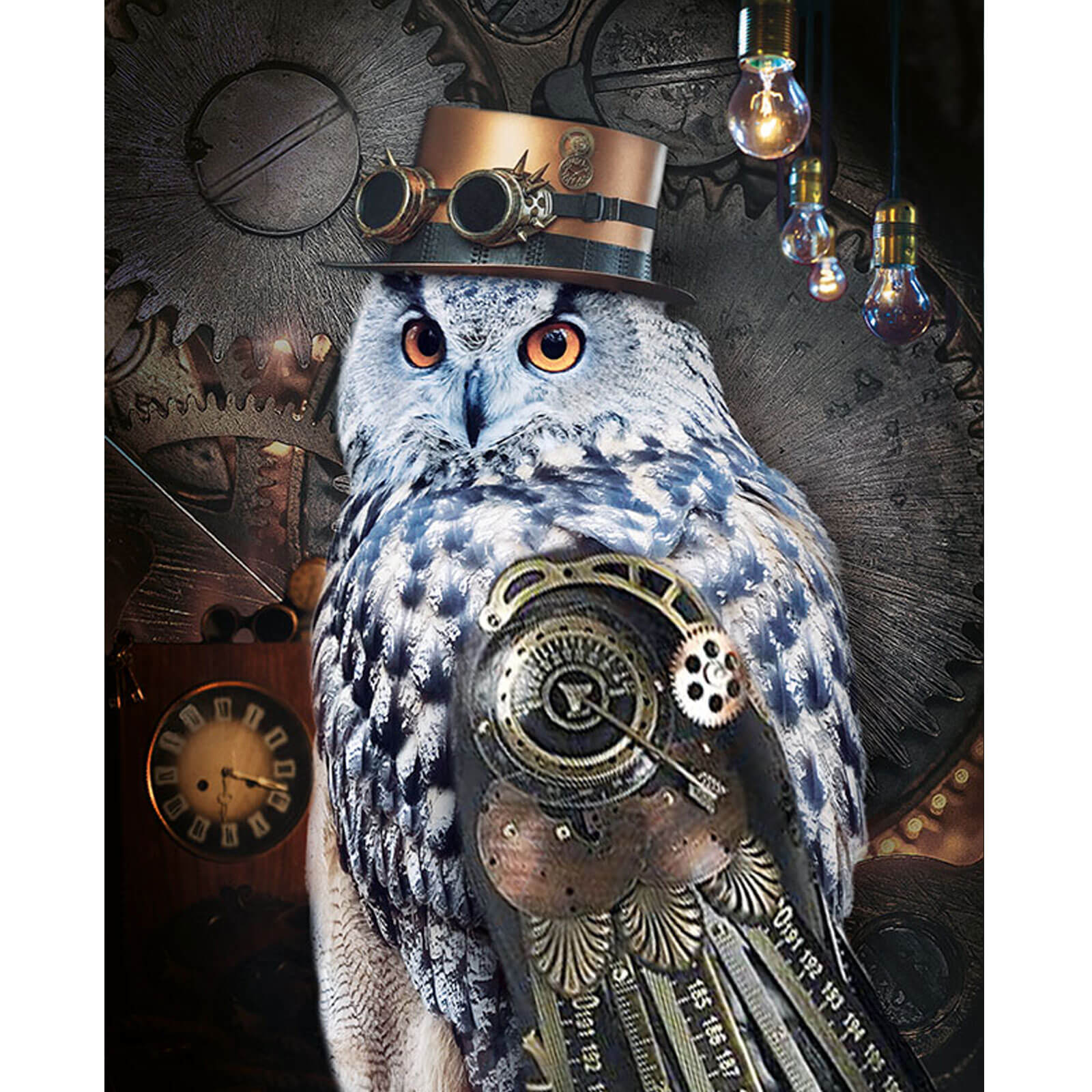 5D Diamond Painting 40x50 cm | Time Keeper (LG318e) – Diamond painting | Varvikas.Shop