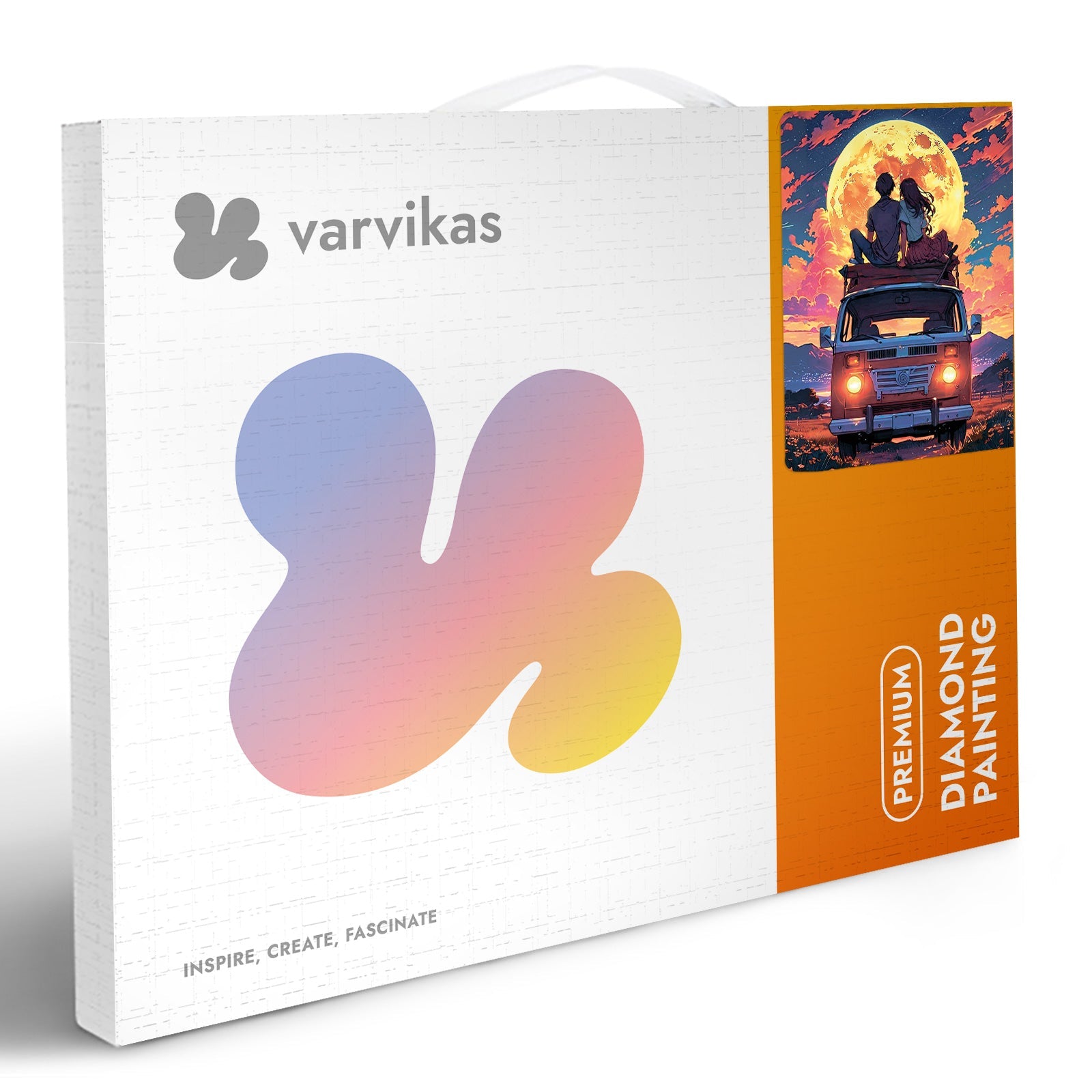 5D Diamond Painting 40x50 cm | Under the Full Moon (LG366e) – Diamond painting | Varvikas.Shop