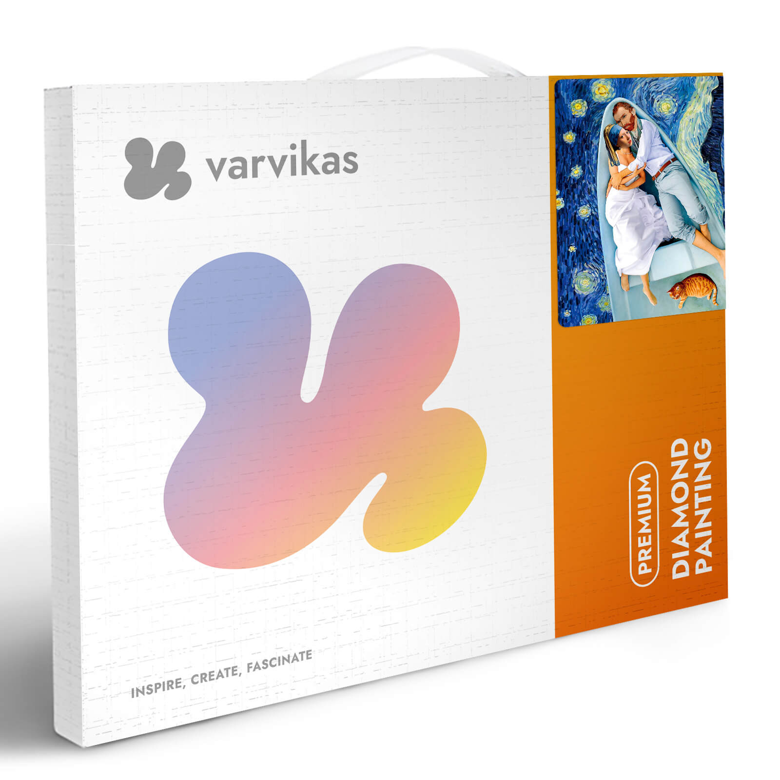 5D Diamond Painting 40x50 cm | Under the starry sky (LG344e) – Diamond painting | Varvikas.Shop