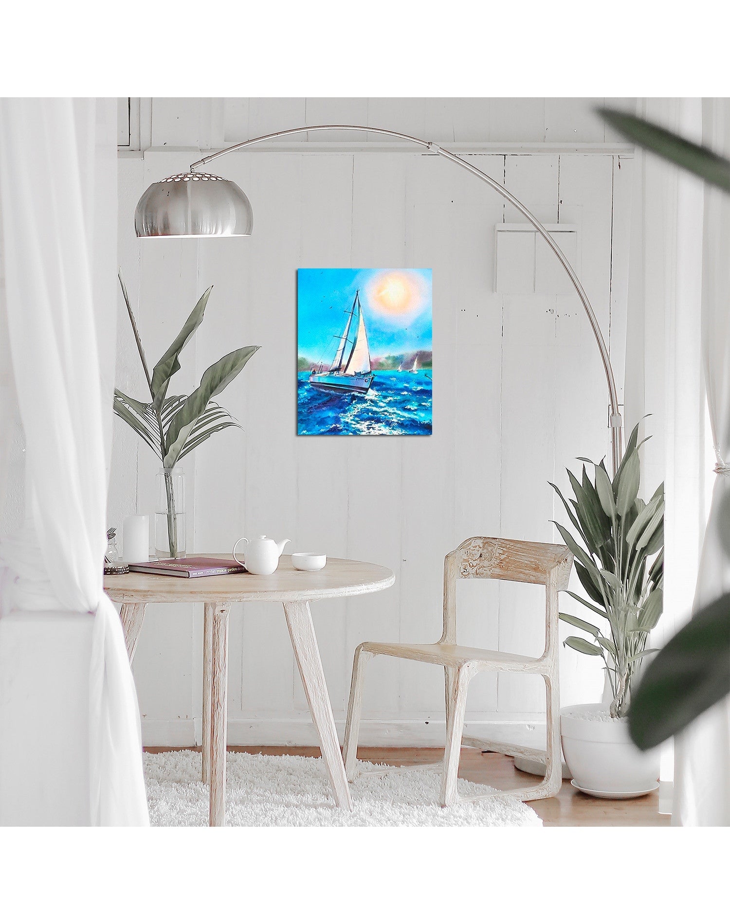 5D Diamond Painting 40x50 cm | Under the white sail (LG081e) – Diamond painting | Varvikas.Shop