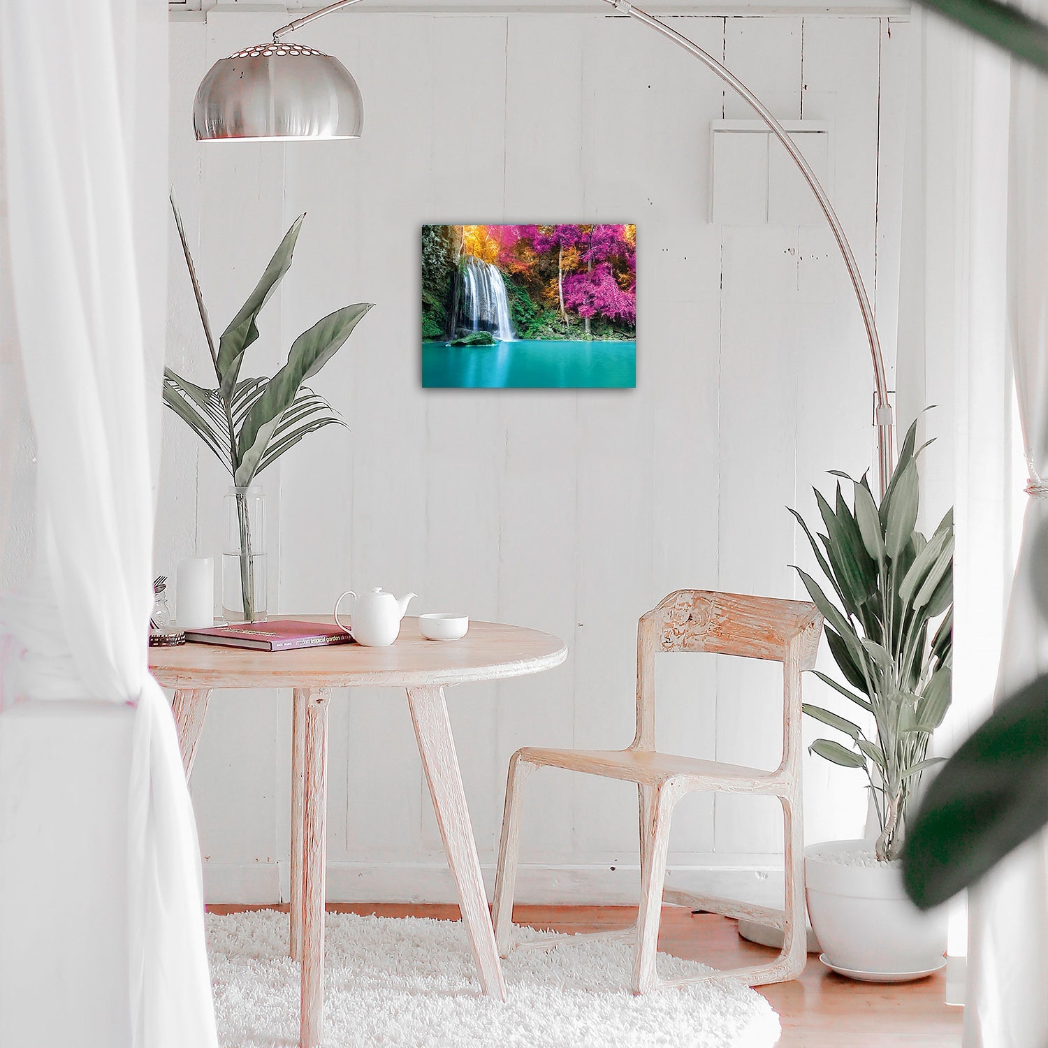 5D Diamond Painting 40x50 cm | Waterfall Landscape (LG207e) – Diamond painting | Varvikas.Shop