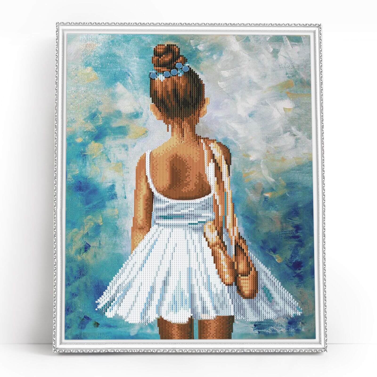 5D Diamond Painting 40x50 cm | Young ballerina (LGPS010e) – Diamond painting | Varvikas.Shop