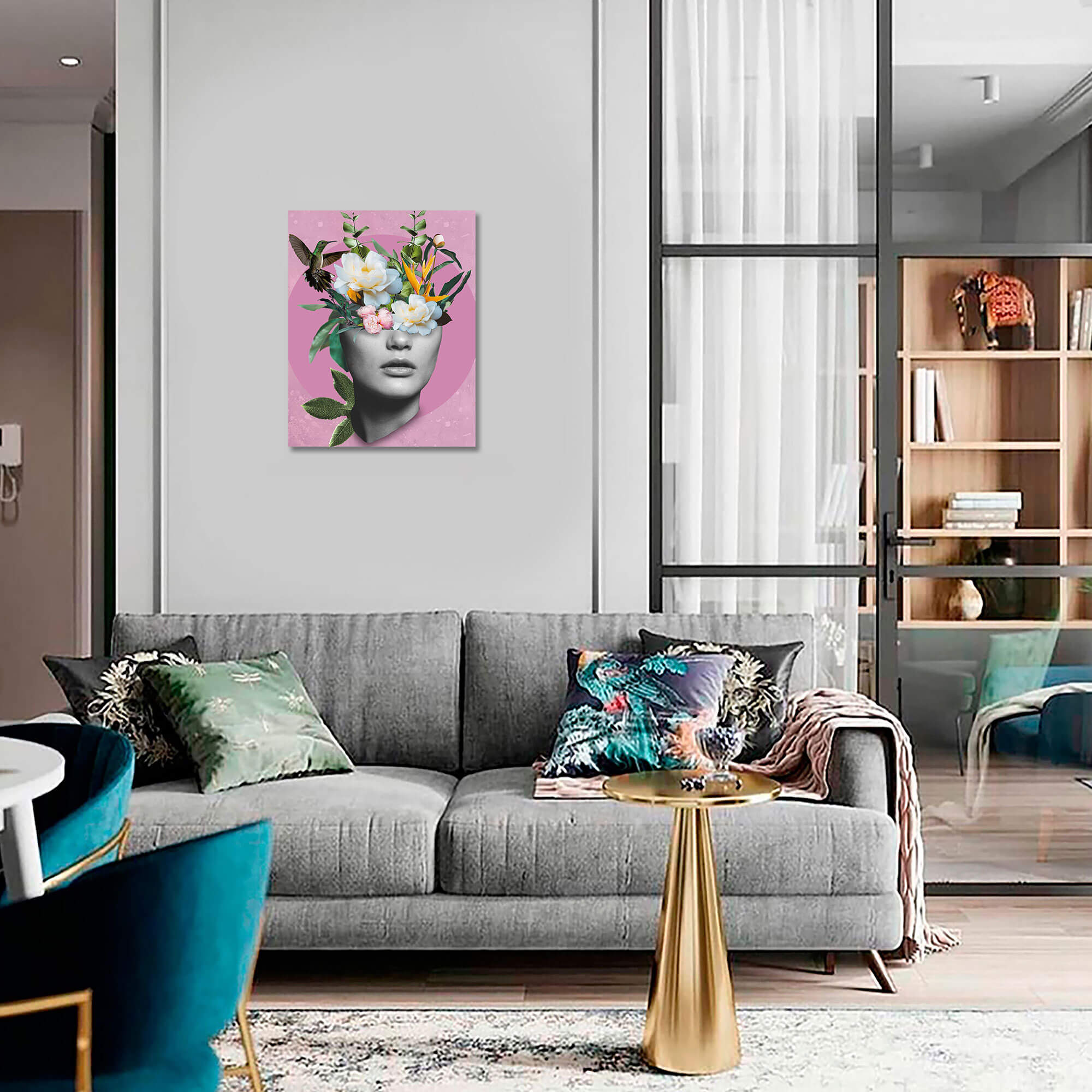 5D Diamond Painting 50x65 cm | Flower Dream (LMC030e) – Diamond painting | Varvikas.Shop