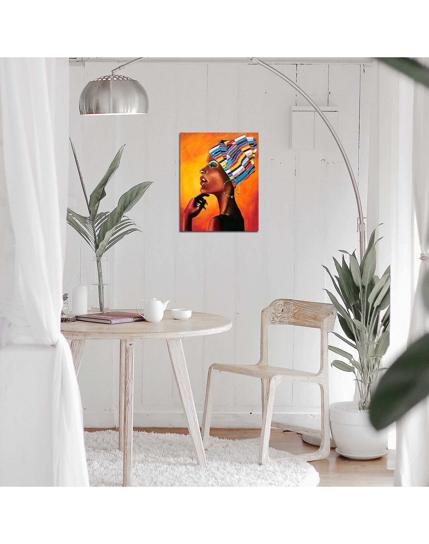 5D Diamond Painting 50x65 cm | Portrait of an African (LMC013e) – Diamond painting | Varvikas.Shop