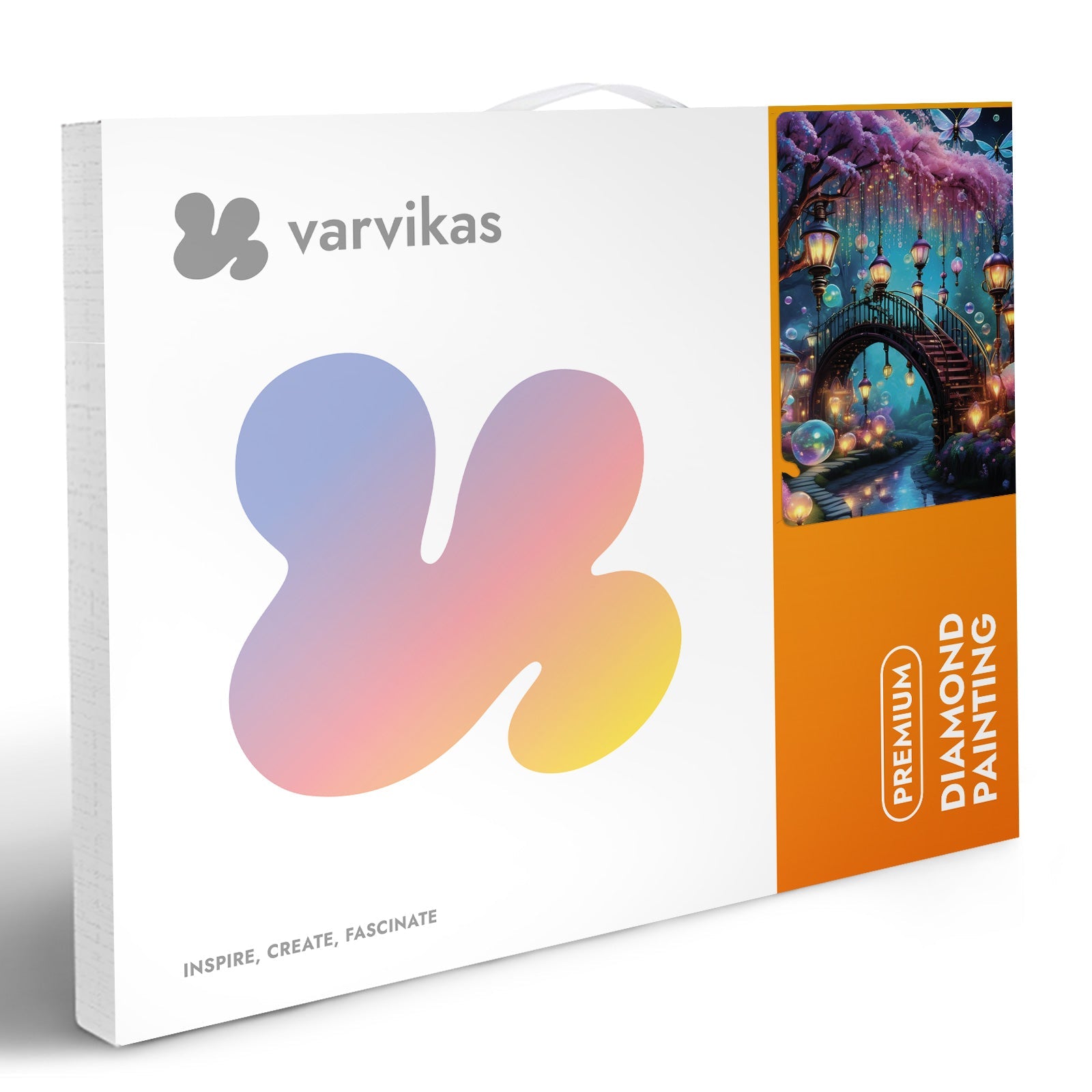 5D Diamond Painting 60x90 cm | Enchanted Street (LZH001e) – Diamond painting | Varvikas.Shop