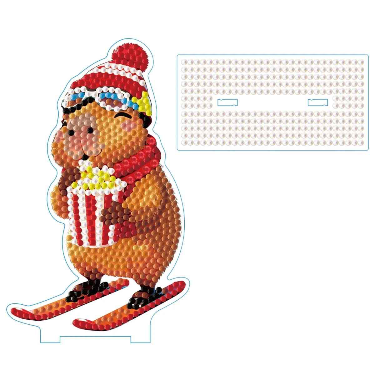 5D Diamond Painting, Capybara Sports (UB04e) – Diamond painting | Varvikas