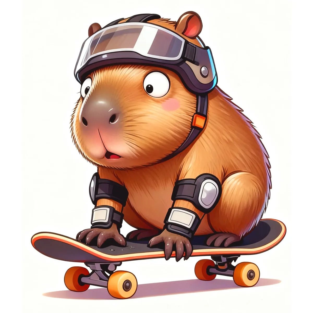 5D Diamond Painting, Capybara Sports (UB04e) – Diamond painting | Varvikas