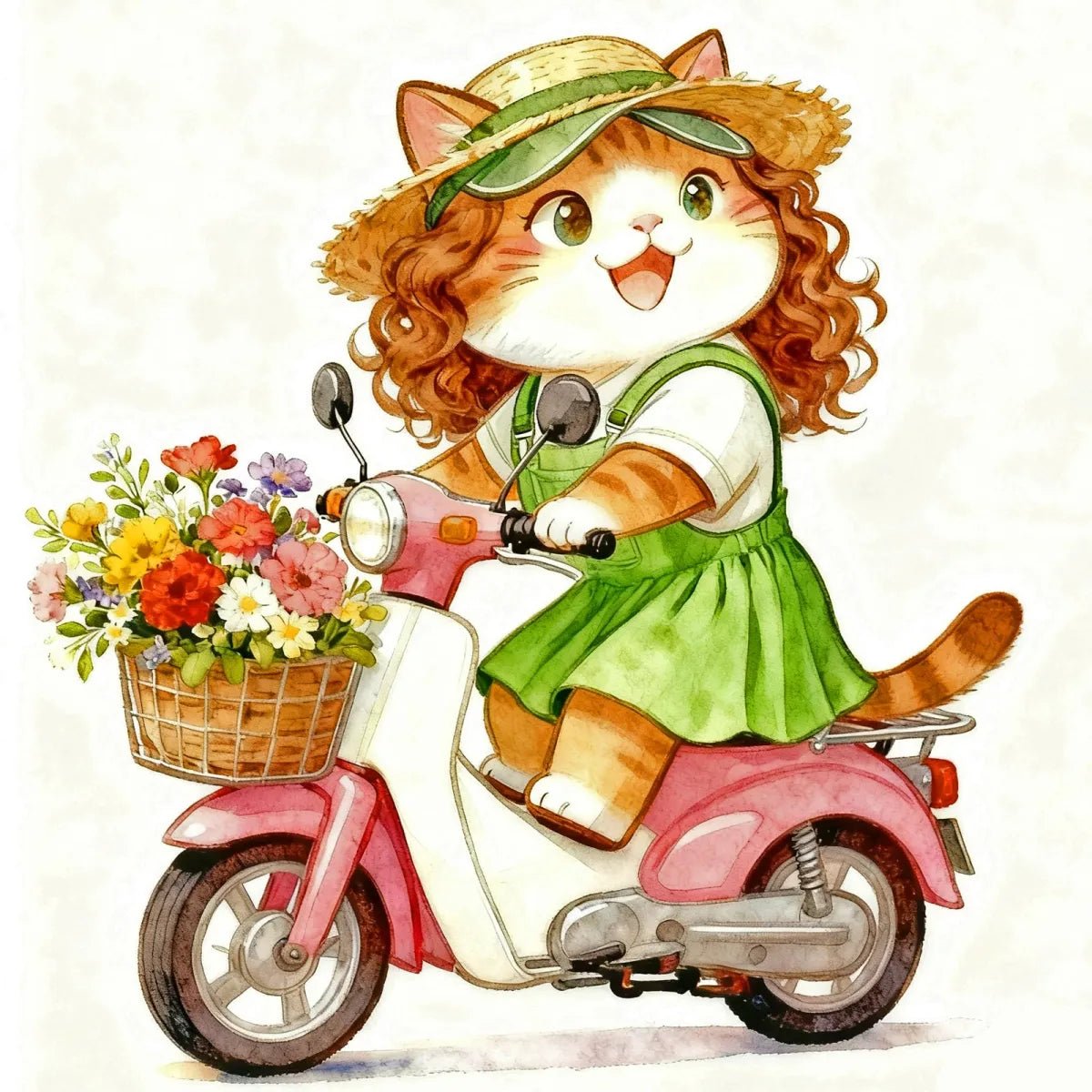 5D Diamond Painting, Cat Family (UB03e) – Diamond painting | Varvikas