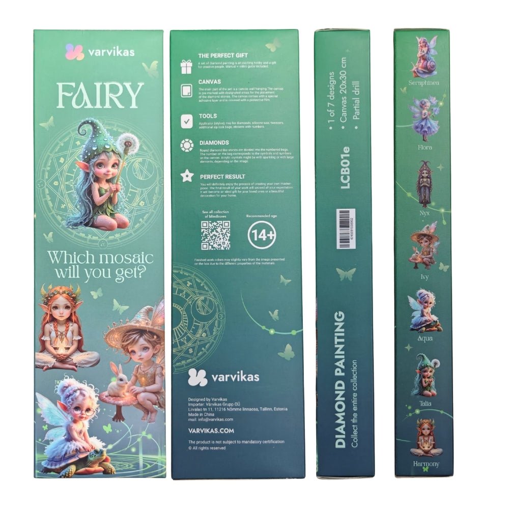 5D Diamond Painting in the Blindbox | Little Fairy (LCB01e) – Diamond painting | Varvikas.Shop