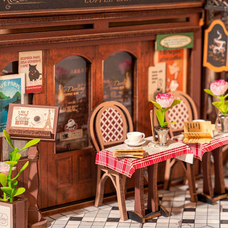 DIY Miniature House Kit (RoomBox), Arcade Dating (TGB10e)