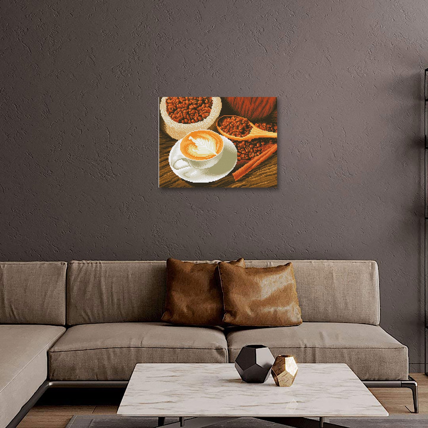 Diamond painting - LE012e - Cup of Coffee Image 2