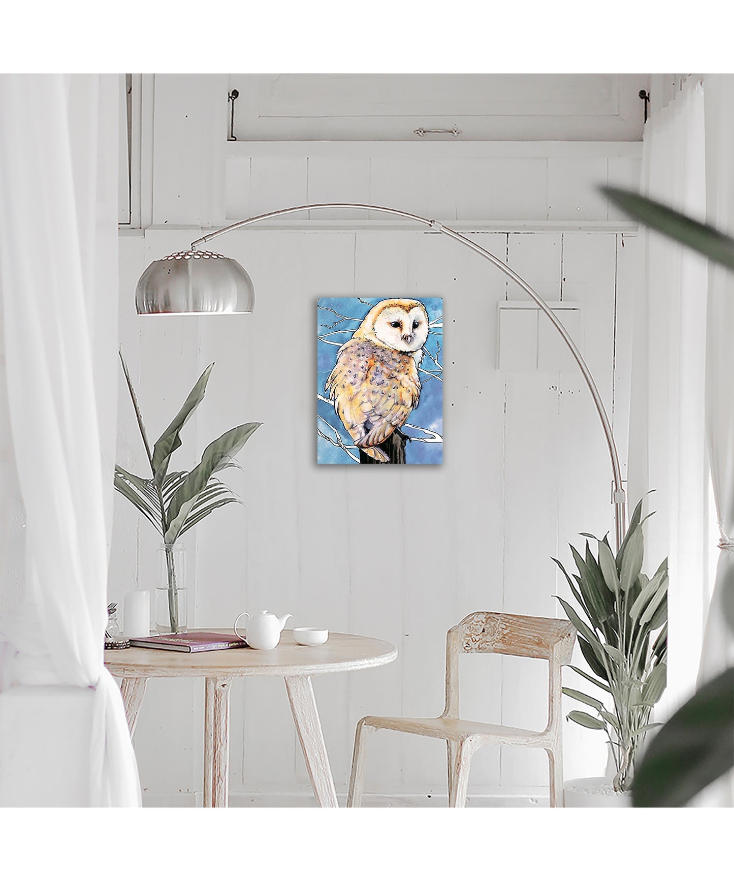 Diamond painting - LE120e - Barn Owl Image 2