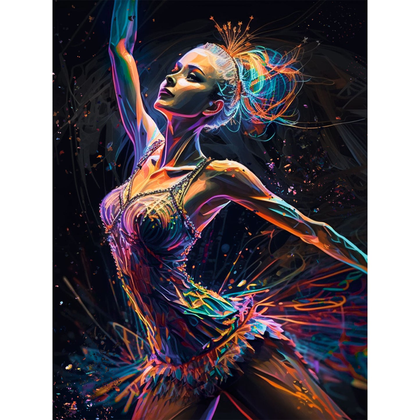 Diamond Painting - LE152e - Dance energy