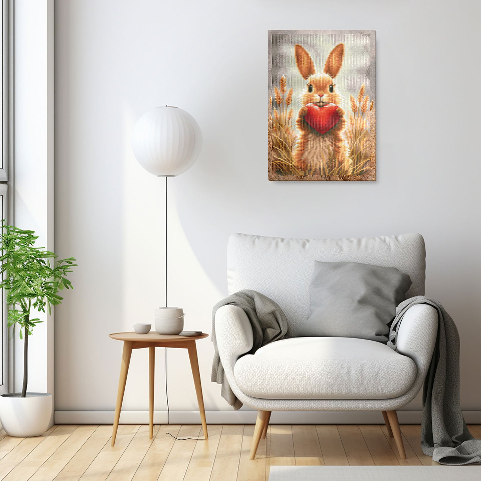 5D Diamond Painting 30×40 cm, Gift from the Heart (LE176e)