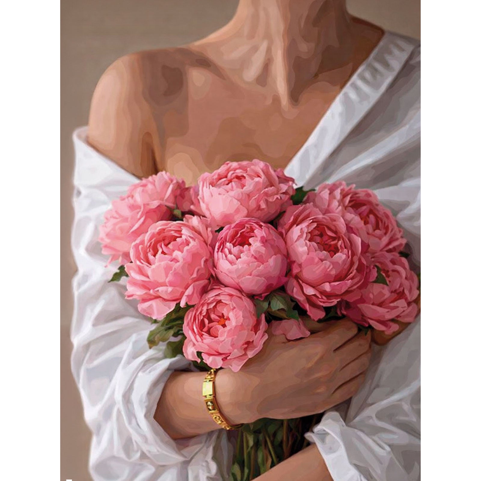 5D Diamond Painting 30×40 cm, Favorite Bouquet (LE178e)