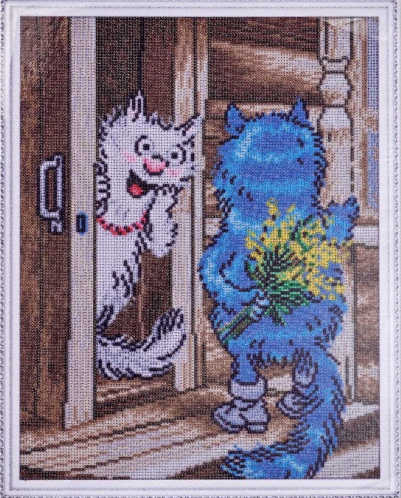 Diamond painting - LG270e - Cats - Pleasant Surprise Image 6