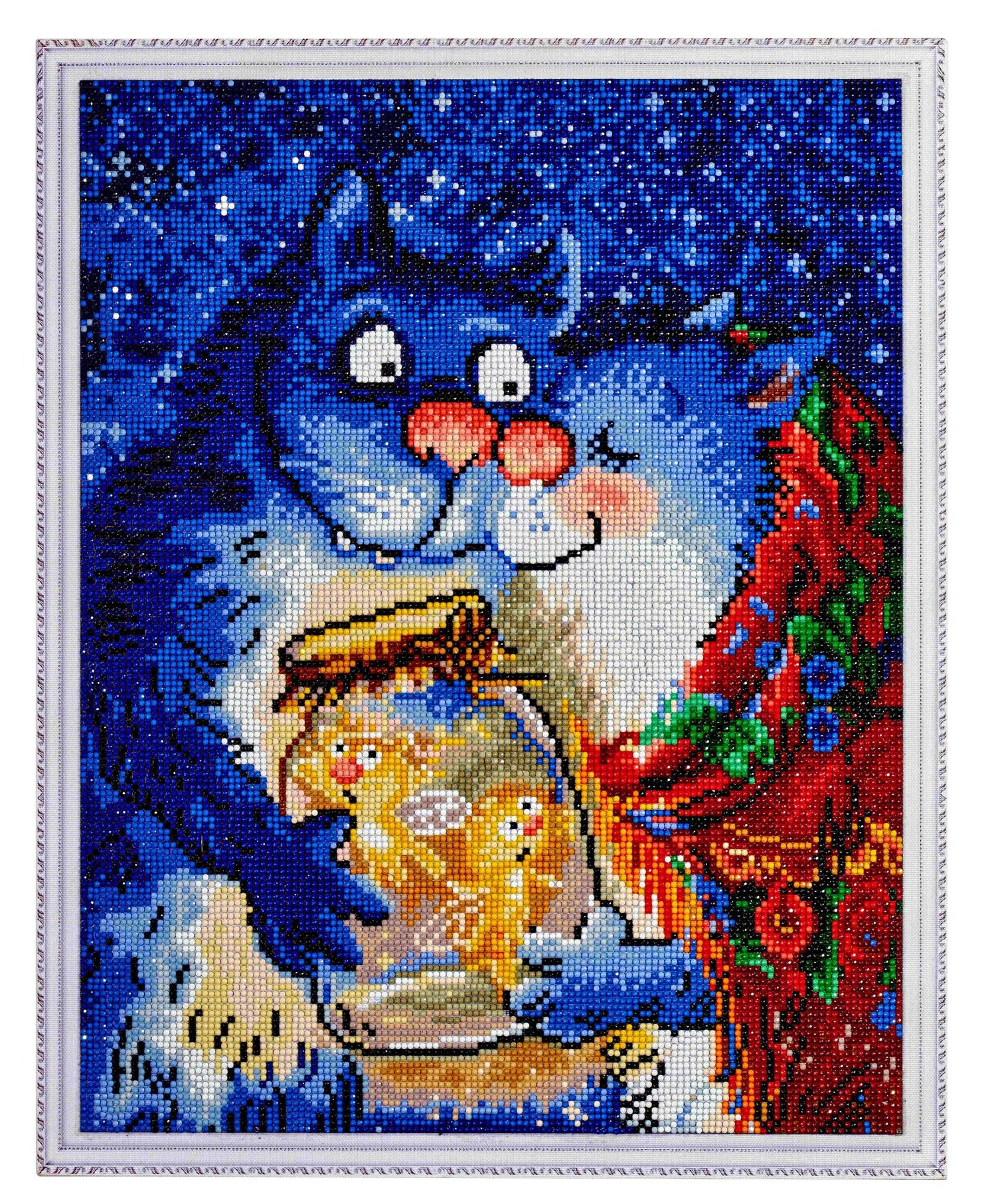 Diamond painting - LG276e - Cats - Romance With Fireflies Image 3