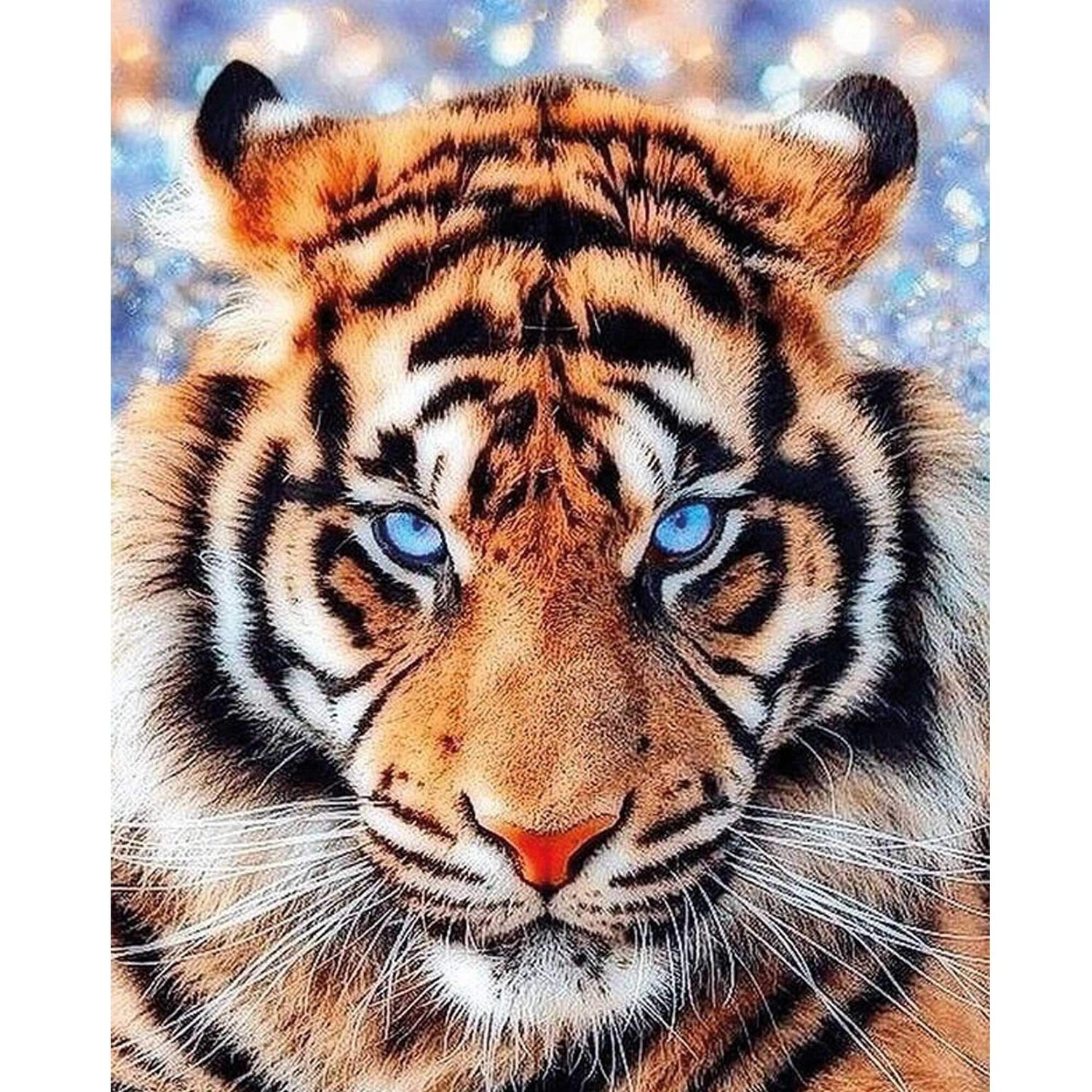 Diamond painting - LG297e - The Look of Tiger Image 1