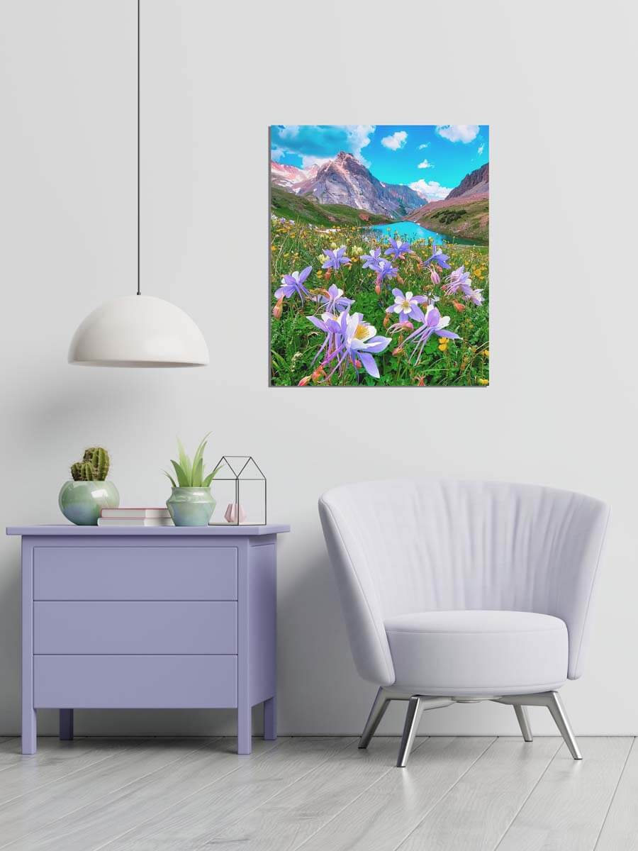 Diamond painting - LG302e - Blooming Meadow Image 2