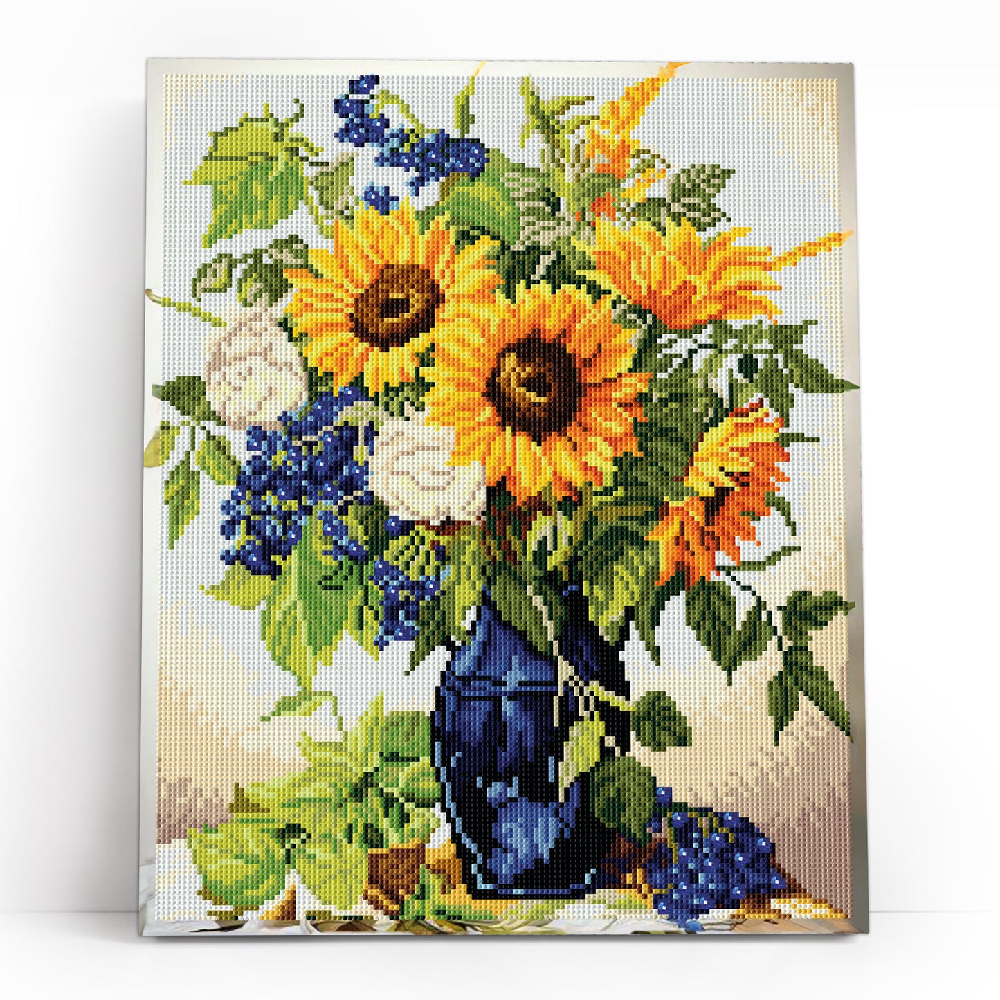 Diamond painting - LG342e - Golden sunflowers bouquet