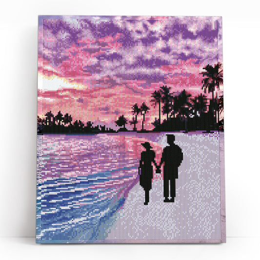 Diamond Painting - LG346e - Romantic walk