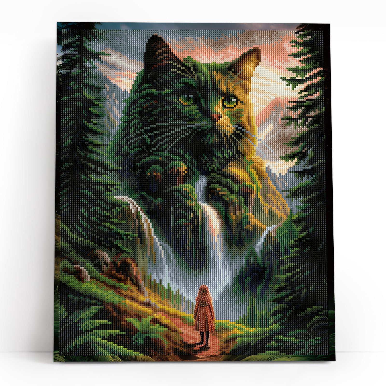 5D Diamond Painting 40×50 cm, Emerald Dream (LG408e)