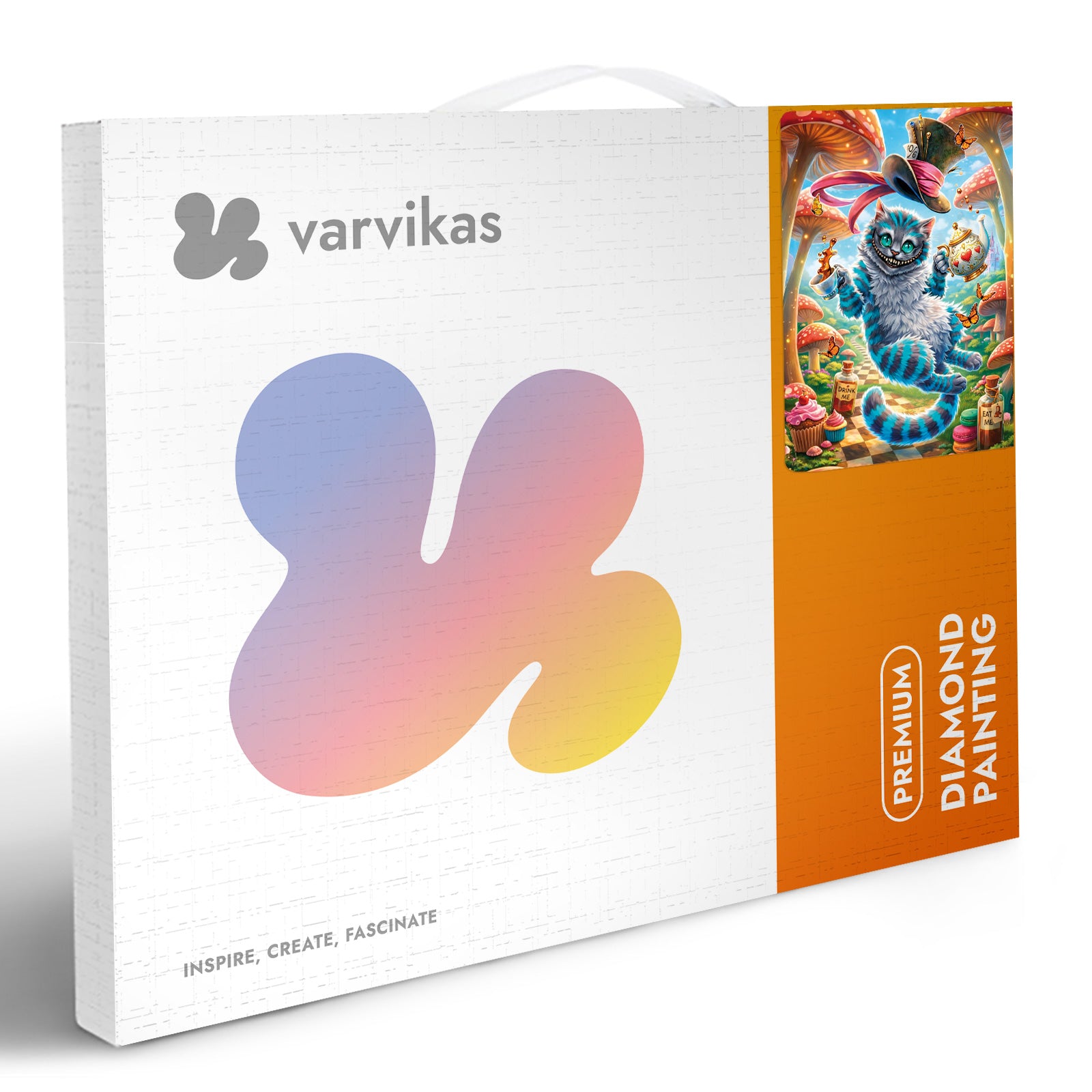 5D Diamond Painting 40×50 cm, Cheshire Cat (LG411e)