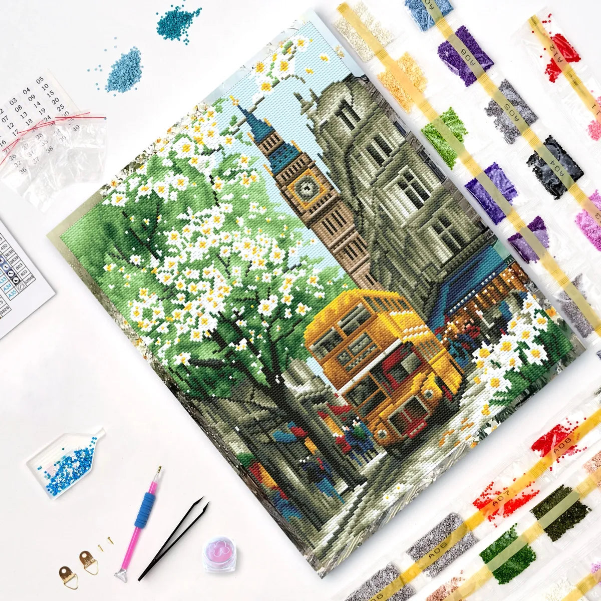 5D Diamond Painting 40×50 cm, City Awakening (LG413e)