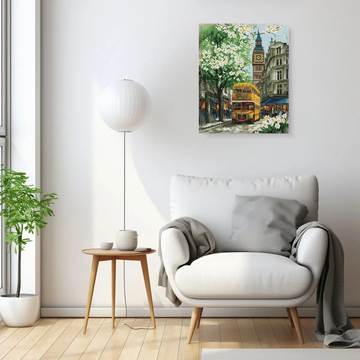 5D Diamond Painting 40×50 cm, City Awakening (LG413e)