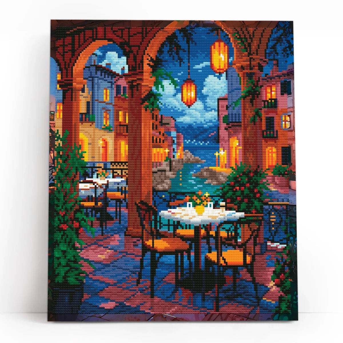 5D Diamond Painting 40×50 cm, Venetian Café (LG414e)