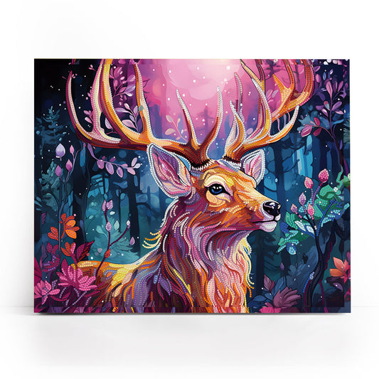 Diamond painting - LGPS005e - Magic deer