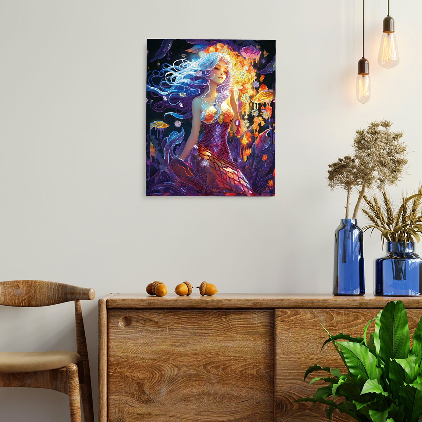 Diamond painting - LGPS006e - Charming Mermaid