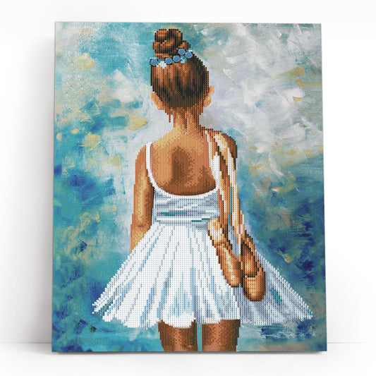 Diamond painting - LGPS010e - Young ballerina