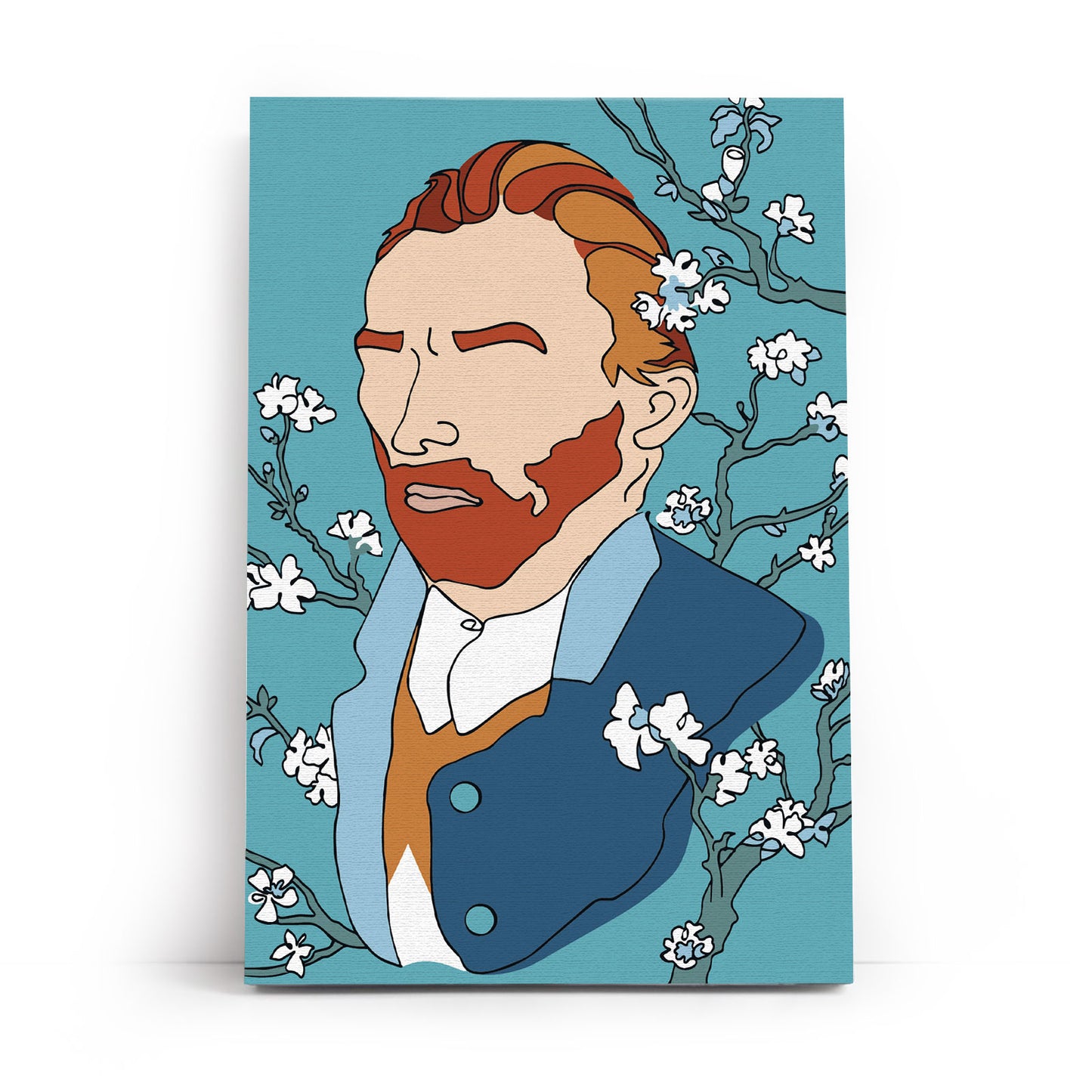 Painting by numbers - MC1140e - Van Gogh self portrait