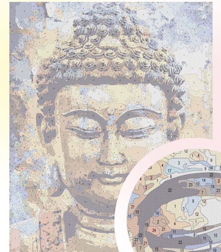 Painting by numbers - ME1152e - Buddha Image 6