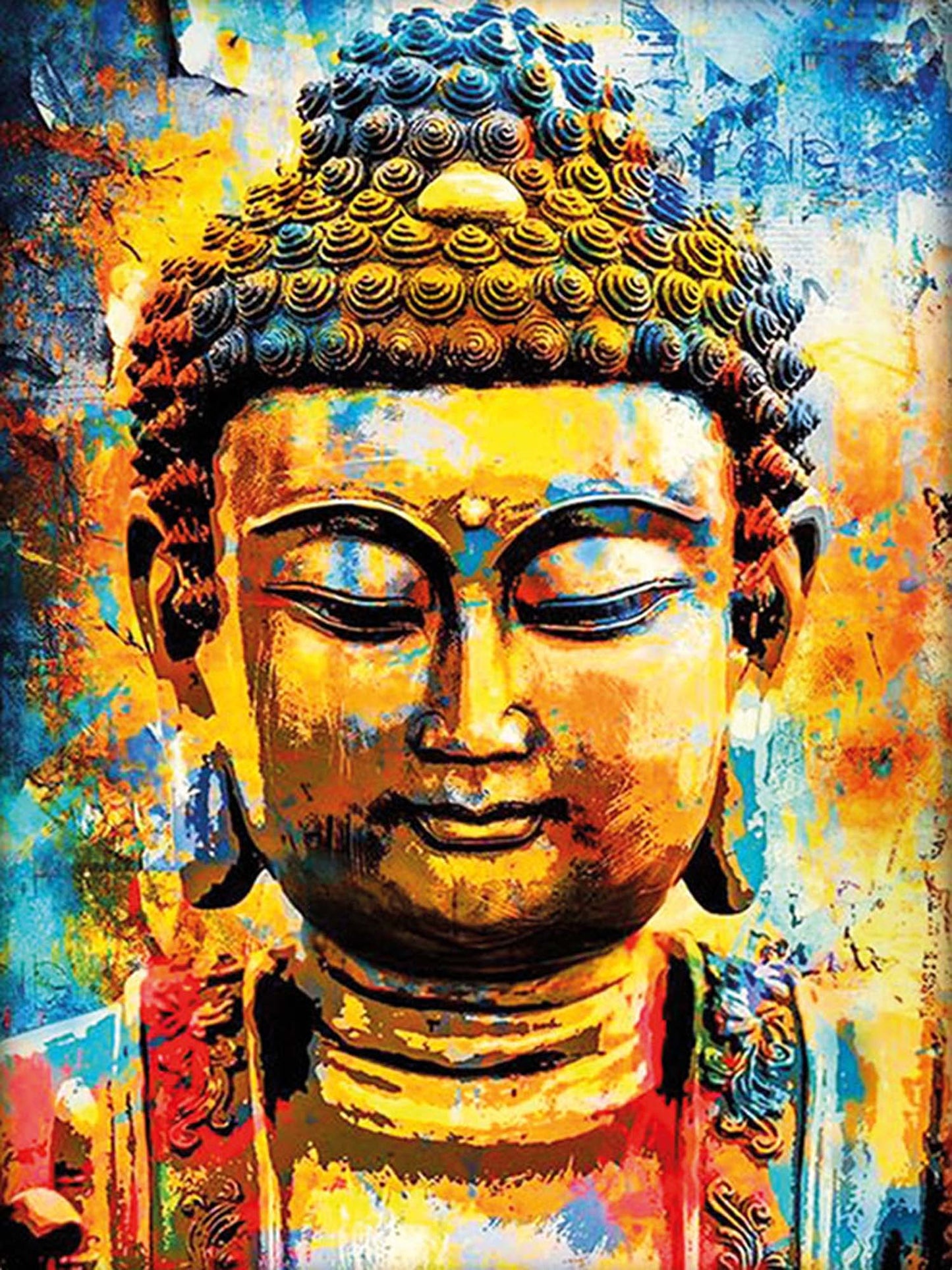 Painting by numbers - ME1152e - Buddha Image 1
