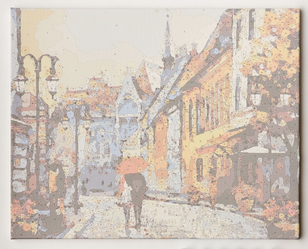Painting by numbers - MG2159e - European Town Image 6
