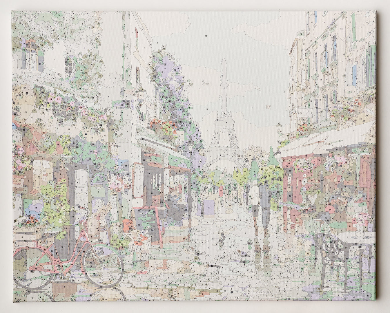 Painting by numbers - MG2206e - Paris in Spring Image 6