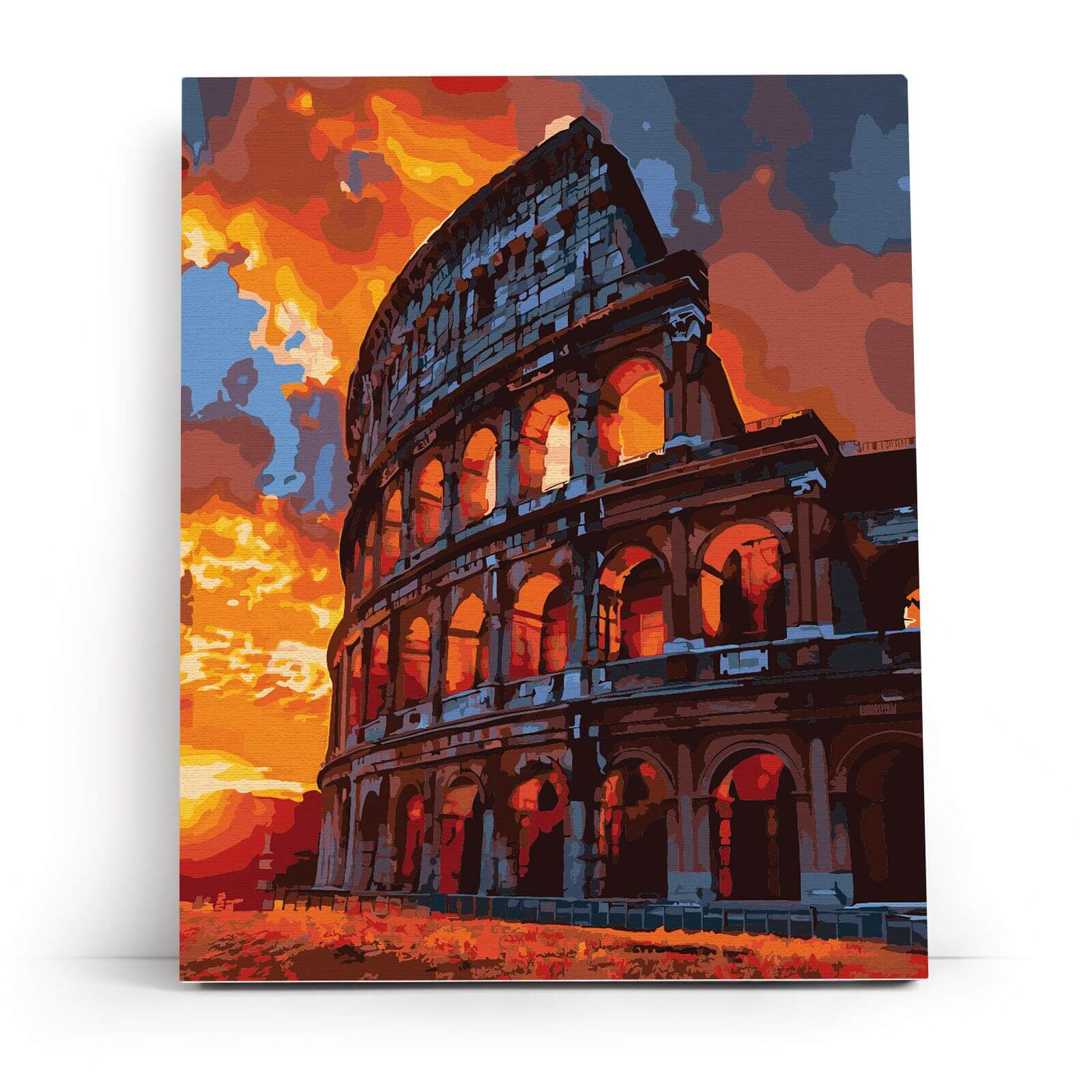  finished artwork with sparkling drills