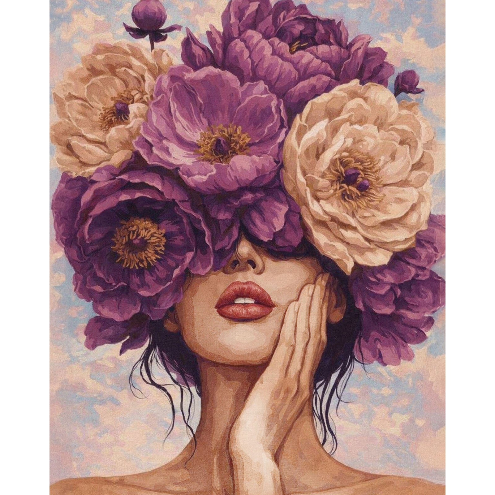 Paint by Numbers 40×50 cm, Floral Soul (MG2543e)