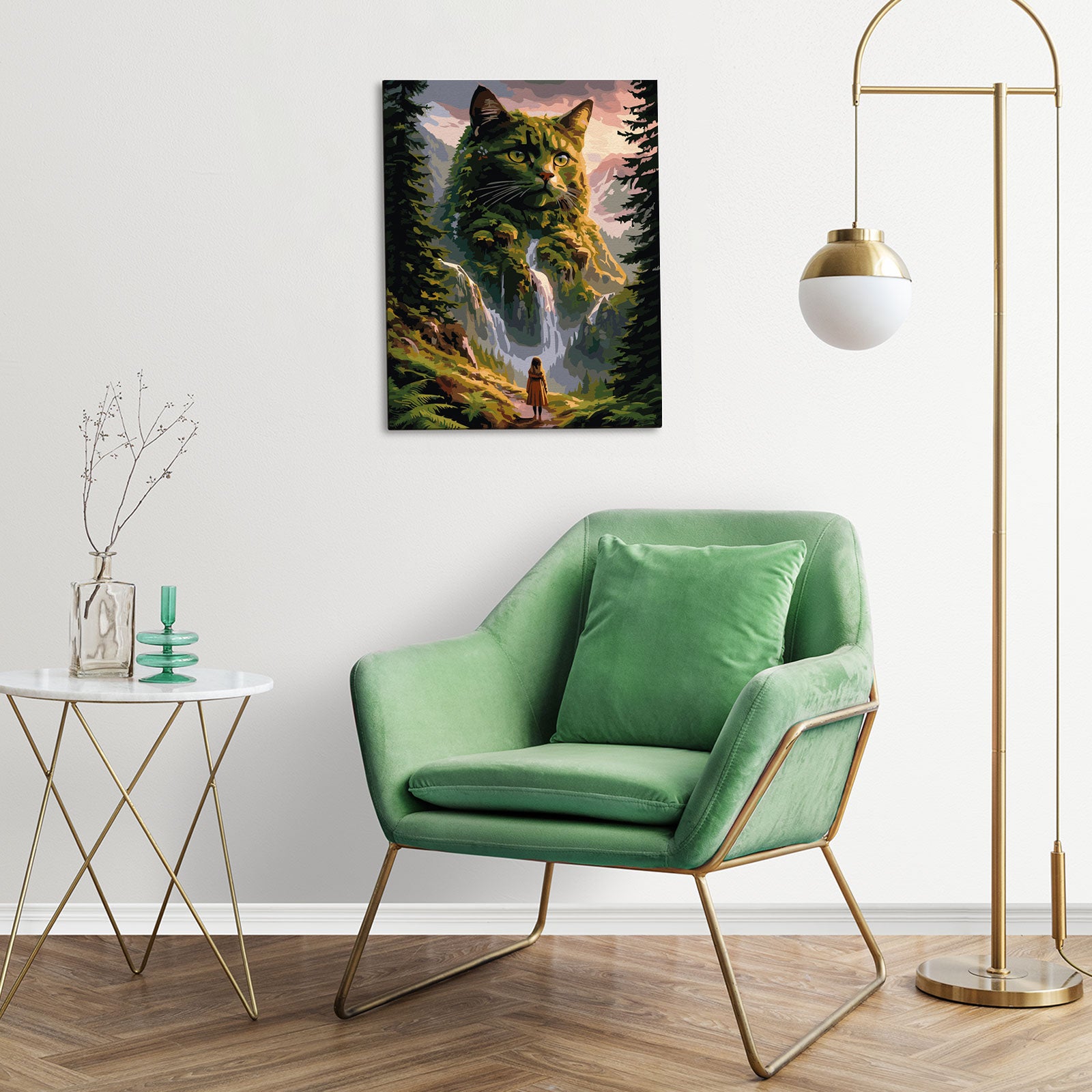 Paint by Numbers 40×50 cm, Emerald Dream (MG2545e)
