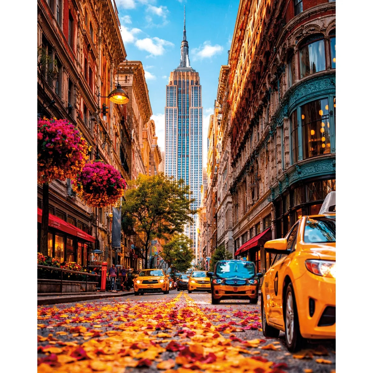 Paint by Numbers 40×50 cm, New York Street (MG2549e)