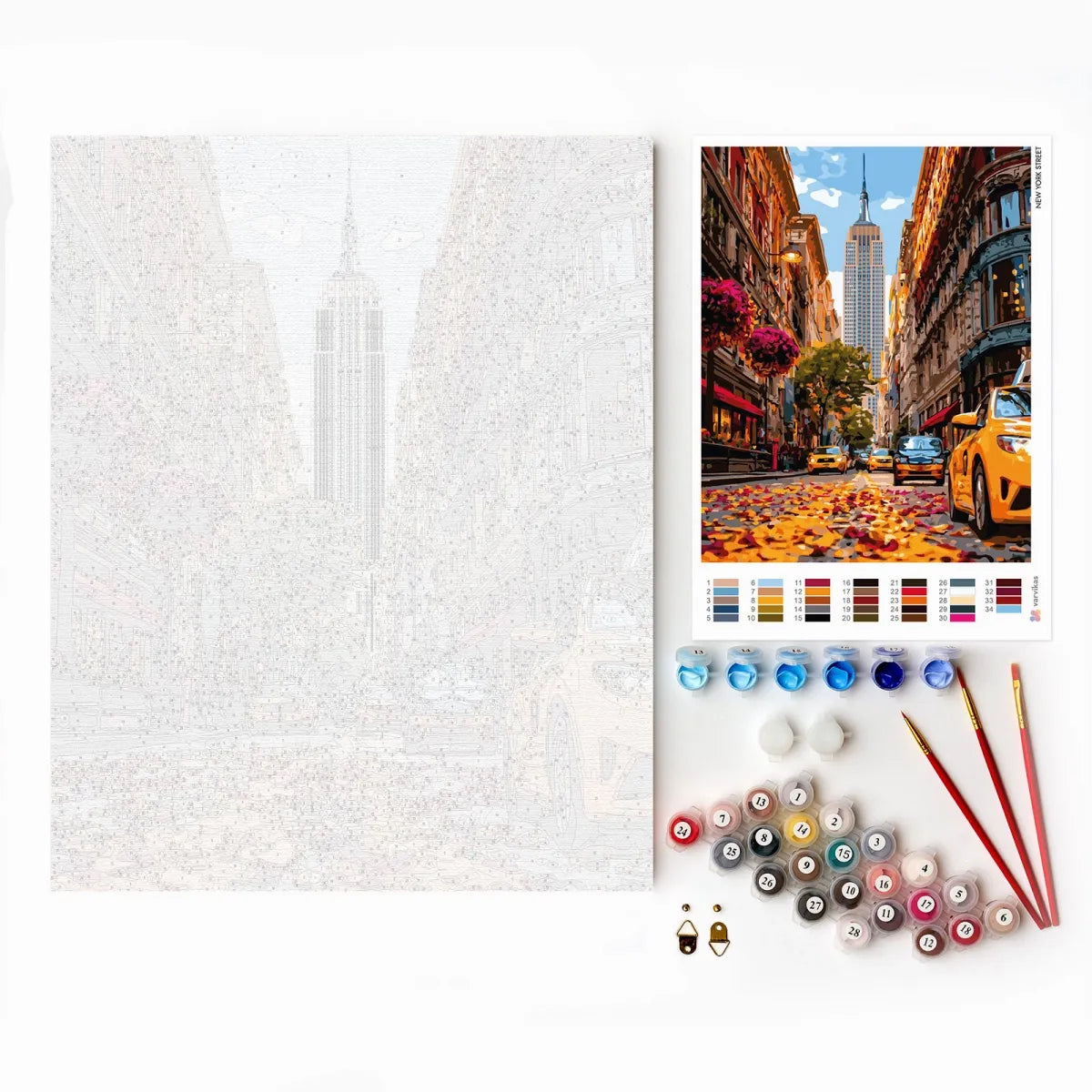 Paint by Numbers 40×50 cm, New York Street (MG2549e)