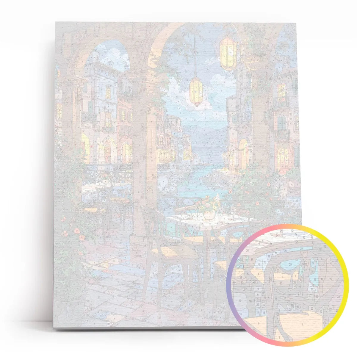 Paint by Numbers 40×50 cm, Venetian Café (MG2551e)