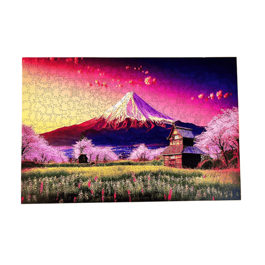 Wooden puzzles - PW029e - Fujiyama Image 1